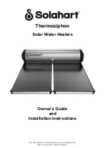 Предварительный просмотр 1 страницы Solahart 151J Owner'S Manual