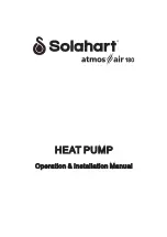 Solahart atmos air 180 Operation & Installation Manual предпросмотр