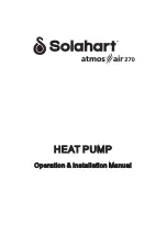 Solahart ATMOS AIR 270 Operation & Installation Manual предпросмотр