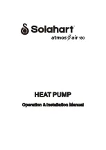 Solahart AtmosAir 180 Operation & Installation Manual предпросмотр