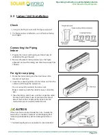 Предварительный просмотр 30 страницы Solair World SWWR-26GW Installation And Operation Instruction Manual