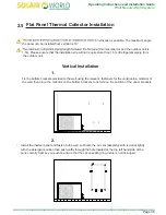 Предварительный просмотр 38 страницы Solair World SWWR-26GW Installation And Operation Instruction Manual