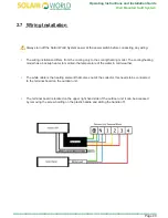 Предварительный просмотр 42 страницы Solair World SWWR-26GW Installation And Operation Instruction Manual