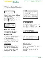 Предварительный просмотр 49 страницы Solair World SWWR-26GW Installation And Operation Instruction Manual