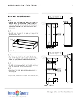 Preview for 3 page of Solaire Medical Inner Space Evolve Installation Instructions Manual