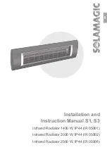 Предварительный просмотр 15 страницы solamagic IR 05001 Installation And Instruction Manual