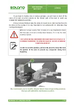 Предварительный просмотр 110 страницы SOLANO HORIZONTE RD75 Instruction Manual