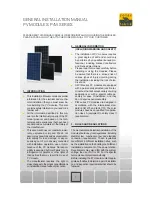 Solar Fabrik M Series General Installation Manual preview