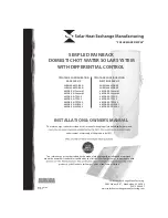 Предварительный просмотр 1 страницы Solar Heat Exchange 80SDB-XE-Suntask 1 Installation And Owner'S Manual