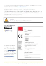 Предварительный просмотр 4 страницы Solar-Log Pro 380 Quick Reference Manual