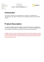 Preview for 3 page of Solar MD SS4143-01 Installation Manual