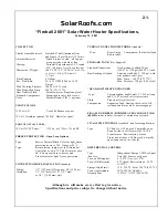 Preview for 5 page of Solar Roofs Fireball 20014 Installation Manual