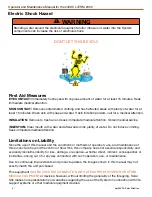 Preview for 4 page of Solar Stik 21-0202317 Operator And  Maintenance Manual