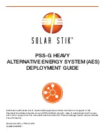 Предварительный просмотр 1 страницы Solar Stik PSS-G Deployment Manual