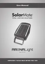 Solar Technology SolarMate ARENALight SMAL001 User Manual предпросмотр