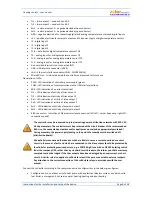 Preview for 8 page of Solar HC 01 Instructions For The Installation And Use