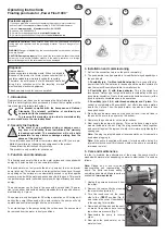 Preview for 1 page of Solar Power Float 50 Operating Instructions