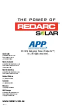 Preview for 16 page of Solar Redarc SRPA0120 Manual