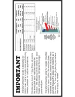 Preview for 6 page of Solar SIS C25M 1848 Operating Instructions Manual