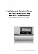 Solar SR530C8 Operating Instructions Manual preview