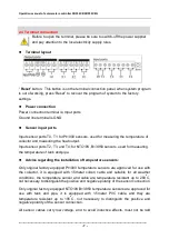 Preview for 8 page of Solar SR530C8 Operating Instructions Manual