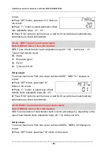 Preview for 30 page of Solar SR530C8 Operating Instructions Manual