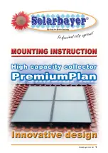 Предварительный просмотр 1 страницы Solarbayer PremiumPlan Mounting Instruction