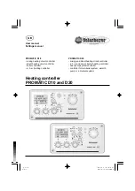 Solarbayer PROMATIC D10 User Manual предпросмотр