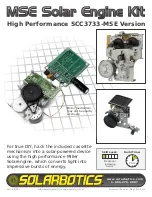 Preview for 1 page of Solarbotics K MSE-U Manual