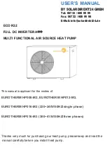 solardirekt24 EUROTHERM HP008-M2 User Manual предпросмотр