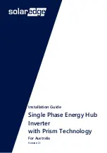 Предварительный просмотр 1 страницы SolarEdge Energy Bank Installation Manual