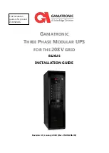 Preview for 1 page of SolarEdge Gamatronic B120US Installation Manual