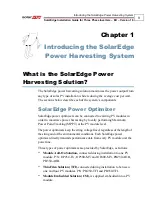 Предварительный просмотр 9 страницы SolarEdge Power Harvesting System Installation Manual