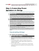 Предварительный просмотр 22 страницы SolarEdge Power Harvesting System Installation Manual