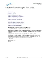 Предварительный просмотр 1 страницы Solarflare SFA6902F User Manual