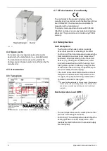 Предварительный просмотр 6 страницы SOLARFOCUS maximus L 150 Operation Manual