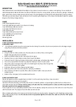 Preview for 1 page of SolarGoesGreen SGG-FL12W-Extreme Quick Start Manual