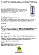 Preview for 2 page of SolarGoesGreen SGG-FL5W-Extreme Quick Start Manual