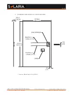 Предварительный просмотр 11 страницы Solaria 210W Safety, Installation, And Operation Manual