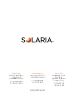 Предварительный просмотр 12 страницы Solaria 210W Safety, Installation, And Operation Manual