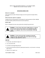 Preview for 15 page of Solaris Steam SX-34GC Installation And Operation Manual