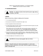 Preview for 18 page of Solaris Steam SX-34GC Installation And Operation Manual