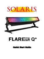 Предварительный просмотр 1 страницы Solaris Flare LR Q+ Quick Start Manual