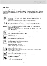 Preview for 3 page of Solaris MMA-200M User Manual