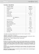 Предварительный просмотр 5 страницы Solaris MMA-210 User Manual