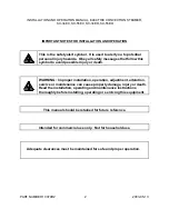 Preview for 2 page of Solaris SX-34EC Installation And Operation Manual