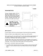 Preview for 8 page of Solaris SX-34EC Installation And Operation Manual