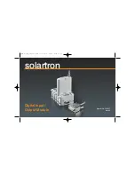 Preview for 1 page of Solartron Digital Input/Output Module Manual