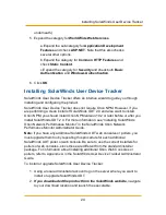 Preview for 24 page of SolarWinds User Device Tracker UDT Quick Start Manual