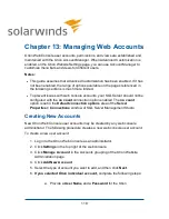 Preview for 118 page of SolarWinds User Device Tracker UDT Quick Start Manual